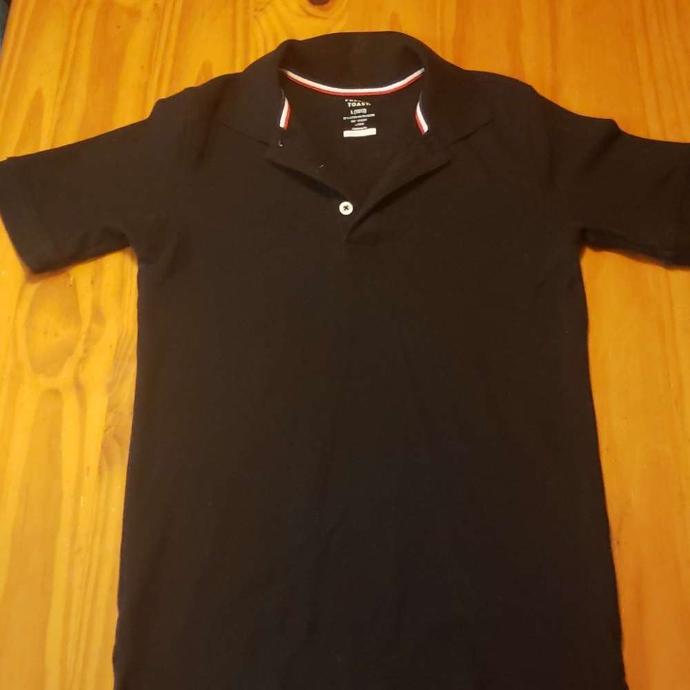 This is a boy's size 10/12 polo shirt